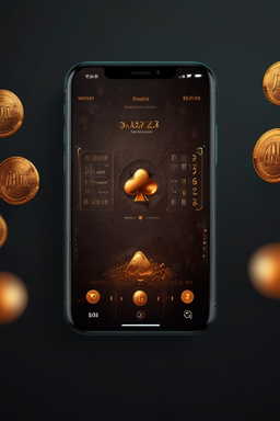 Smartphone mit Piperspin App